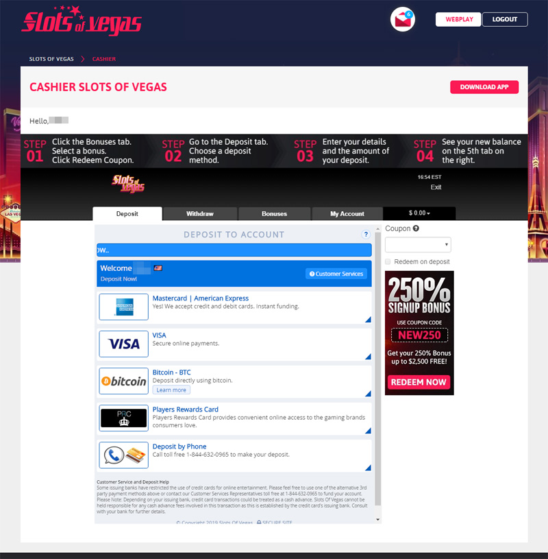 Vegas2web No Deposit Bonus Codes